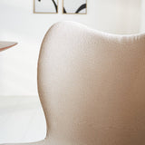 Silla de comedor Sia Dimehouse Beige L x An x Al 72x55x51 Tela Detalle fotográfico atmosférico