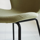 Silla de comedor Sia Dimehouse Verde L x An x Al 72x55x51 Tela Detalle fotográfico atmosférico