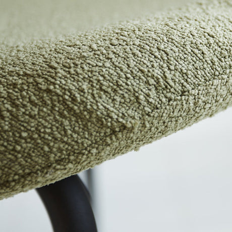 Silla de comedor Sia Dimehouse Verde L x An x Al 72x55x51 Tela Detalle fotográfico atmosférico