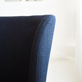 Silla de comedor Tess Dimehouse Negro L x An x Al 65x62x56 Tela Atmósfera foto diferente
