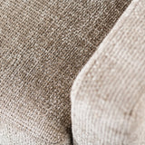 Sillón Flora DH Interior Beige Tela Detalle fotográfico atmosférico