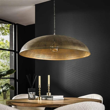 Lámpara colgante Danique DH Interior Bronce L x An x Al 101x101x34 Bronce Foto ambiental vista frontal diagonal