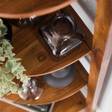 Estante de esquina Jess DH Interior Acacia L x An x Al 135x50x12 Madera de acacia Detalle fotográfico atmosférico