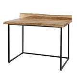 Escritorio Aberdeen DH Interior Acacia L x An x Al 115x75x18 Madera de acacia Blanco foto vista frontal diagonal