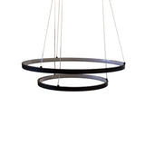 Hanglamp Elaine Black Dimehouse Zwart LxBxH 56x56x12 Metaal Witfoto schuin vooraanzicht