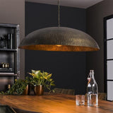 Lámpara colgante Lasse DH Interior Bronce L x An x Al 95x95x33 Bronce Foto ambiental vista frontal diagonal