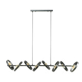 Lámpara colgante Otan DH Interior Charcoal L x An. x Al. 168x44x19 Metal Blanco foto vista frontal