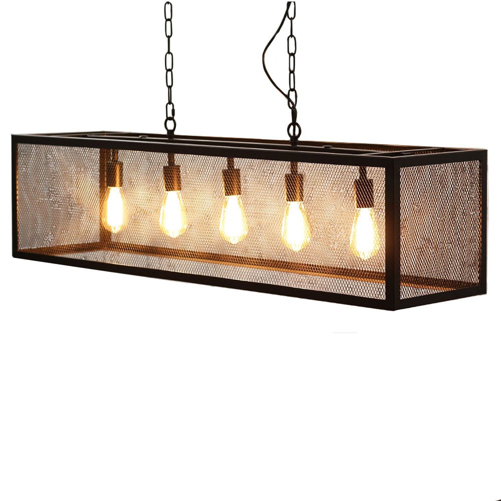 Hanglamp Sucre Dimehouse Zwart LxBxH 126x41x37 Metaal Sfeerfoto schuin vooraanzicht