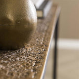 Tocador Lizzy DH Interior Bronce L x An x Al 82x80x30 Bronce Foto atmosférica vista frontal en diagonal