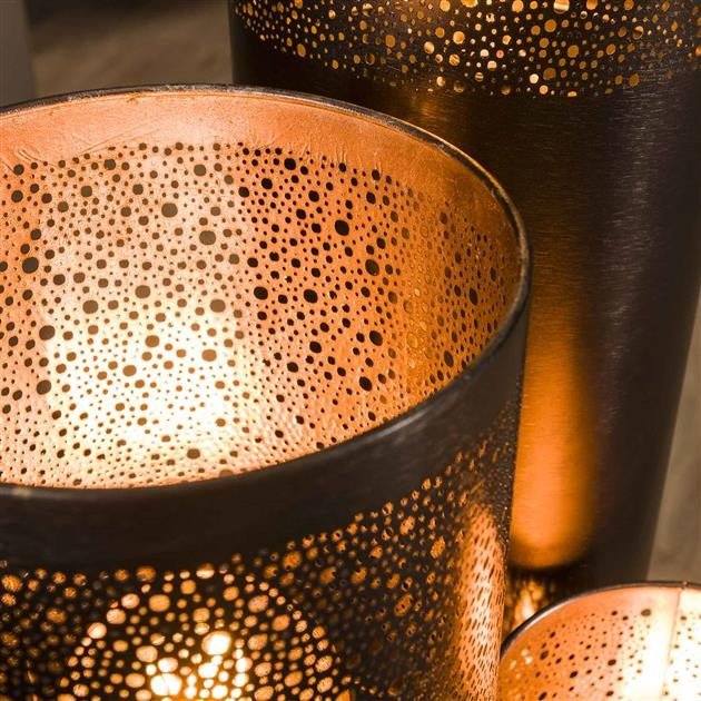 Lámpara de pie Eleanor Black Nickel DH Interior Negro L x An x Al 121x26x26 Níquel Detalle fotográfico atmosférico