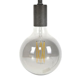 Fuente de luz Filamento LED Bombilla Ø12,5 Humo DH Interior Gris LxAnxAl 18x13x13 Vidrio Blanco foto vista frontal