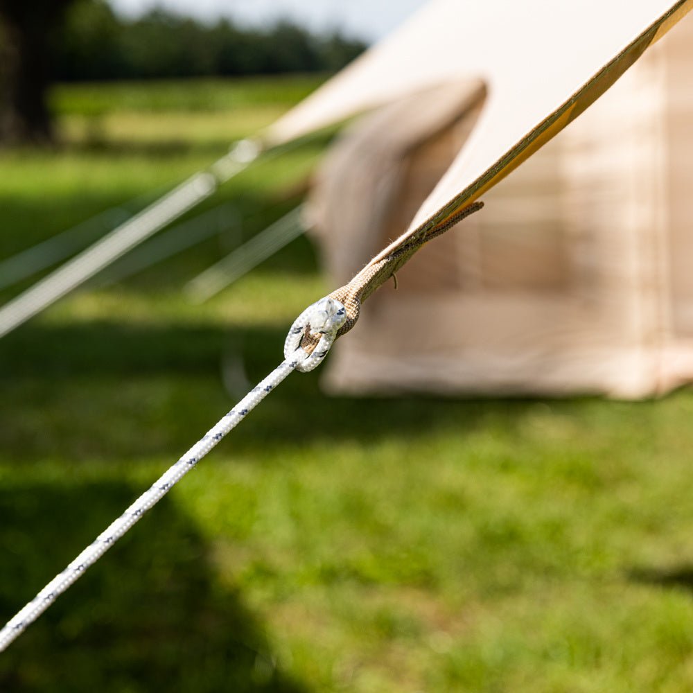 Toldo Lona algodón beige 420x420x240 cm Dimehouse Beige L x An x Al 66x16x14 Algodón Atmósfera foto diferente