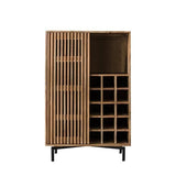 Vinoteca Monja DH Interior Acacia L x An x Al 130x88x52 Madera de acacia Blanco fotografía vista frontal