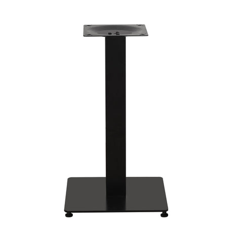 Marco Bistro 40 cm Dimehouse Vista frontal de la fotografía Negro L x An x Al 66x9x9 Metal Blanco