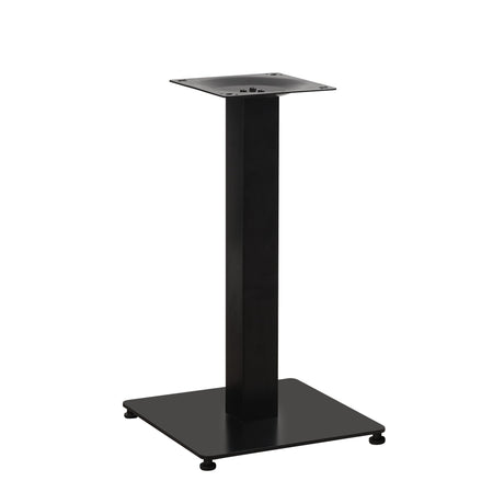 Marco Bistro 40 cm Dimehouse Vista frontal en diagonal para fotografía Negro L x An x Al 66x9x9 Metal Blanco